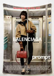Balenciaga Fashion Print Flannel Fleece Throw Blanket for Sofa BA338